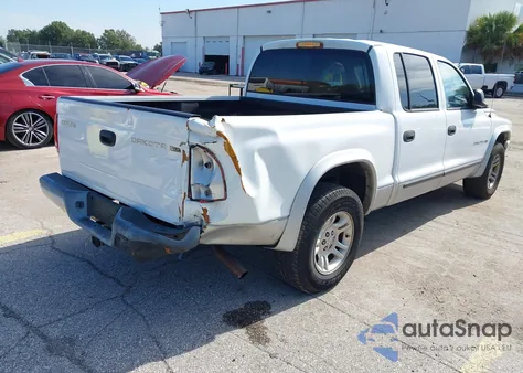 2002 Dodge Dakota Slt z USA, uszkodzony, nr VIN 1B7HL48X22S564680